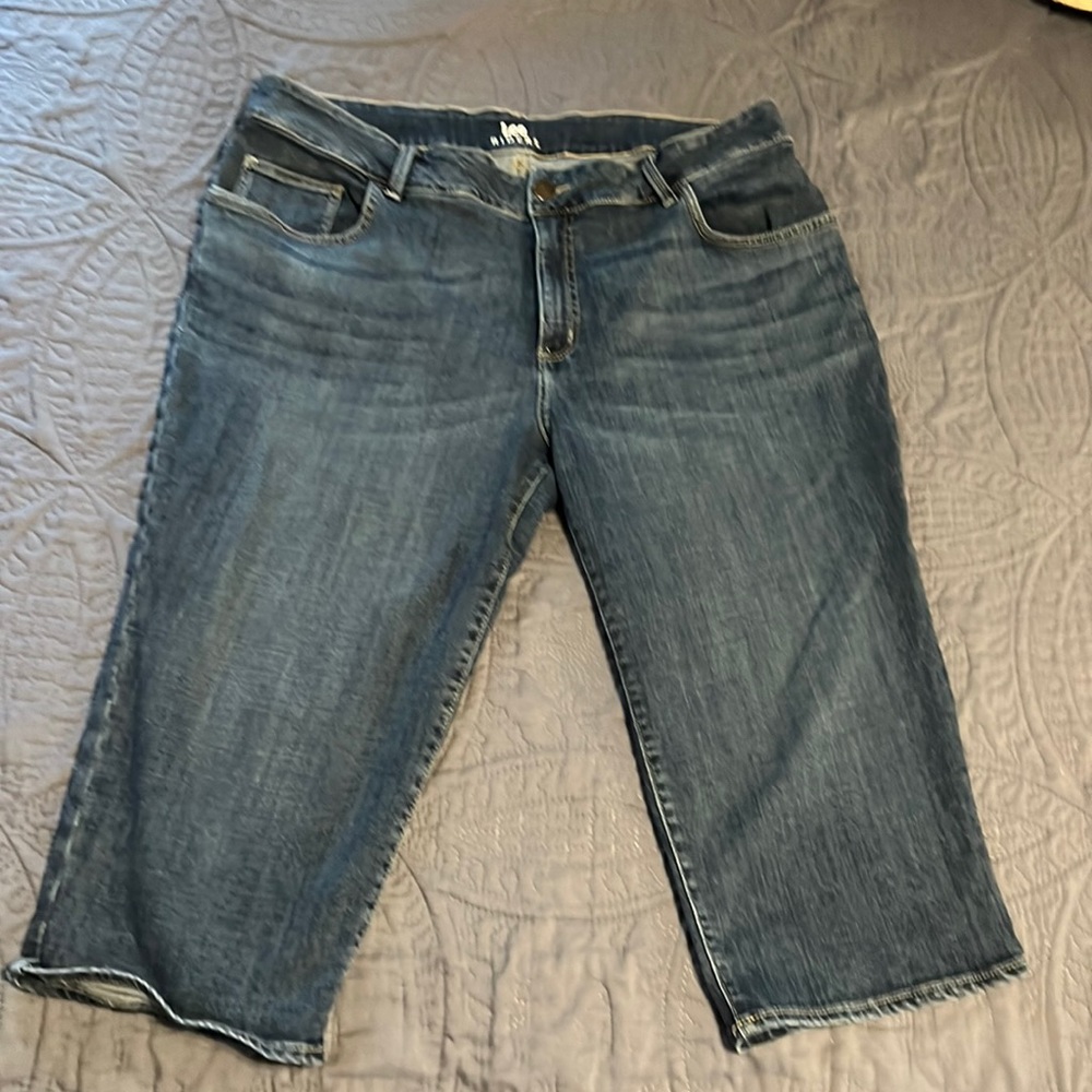 20W Lee Rider Denim Capri Pants